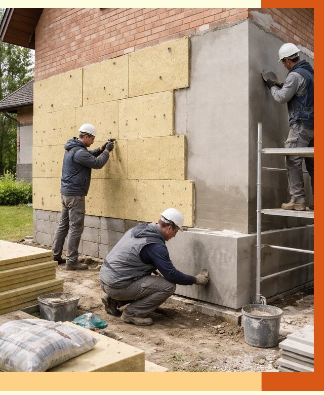 Утепление частного дома в Истре под ключ от 7620 руб/м2 — недорого | ТепломастерСта