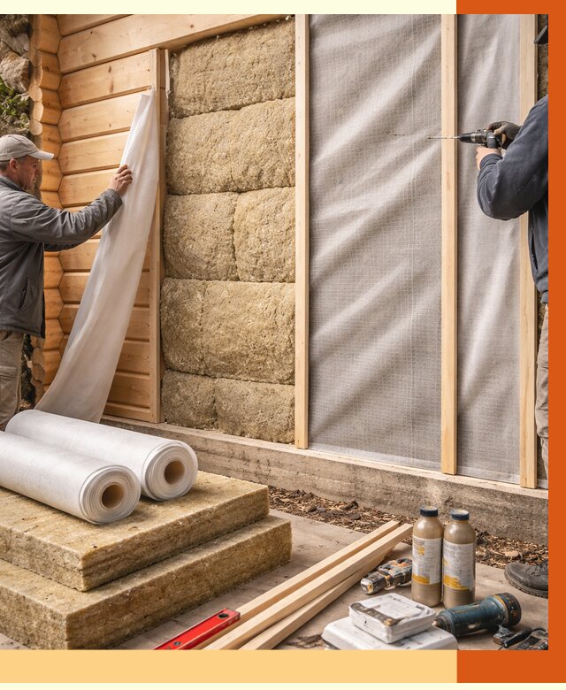 Утепление дома из минибруса в Истре от 4572 руб/м2 — заказать профессионально | ТепломастерСта