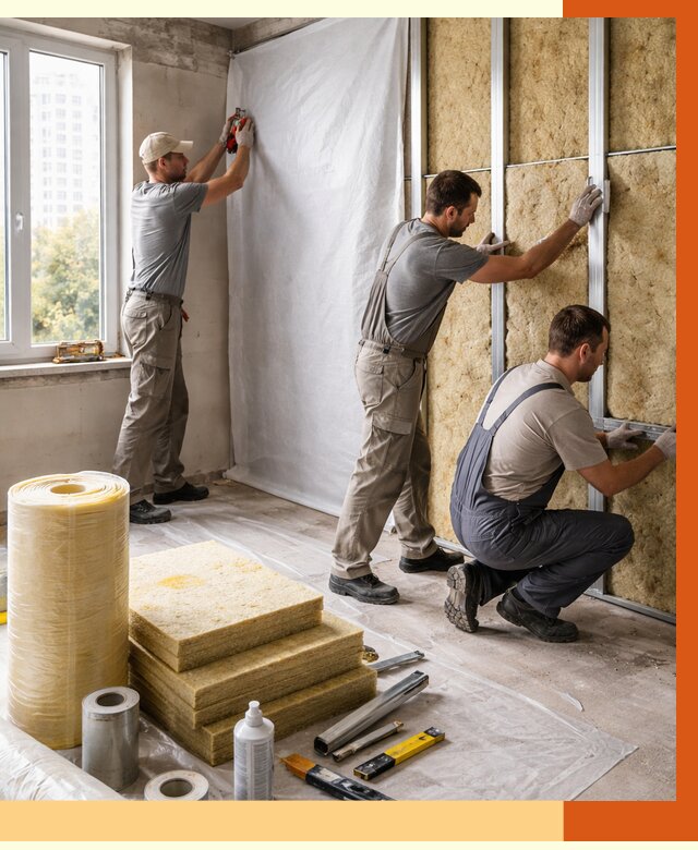 Утепление квартиры в Истре от 4572 руб/м2 — утеплить квартиру изнутри и снаружи | ТепломастерСта