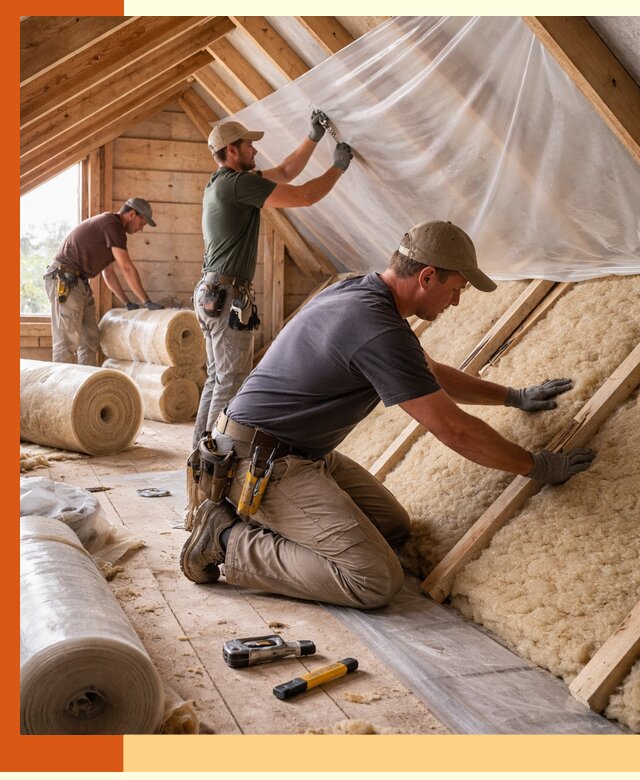 Утепление крыши изнутри в Истре: профессионально и надежно