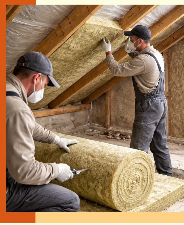 Утепление чердака минватой быстро и качественно в Истре