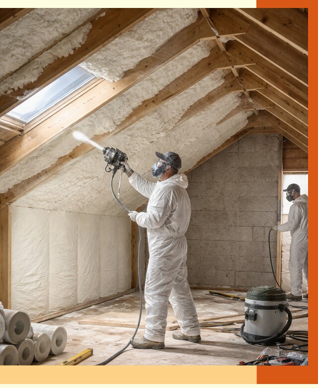 Утепление мансарды ППУ в Истре от 2794 руб./м² — заказать под ключ | ТепломастерСта