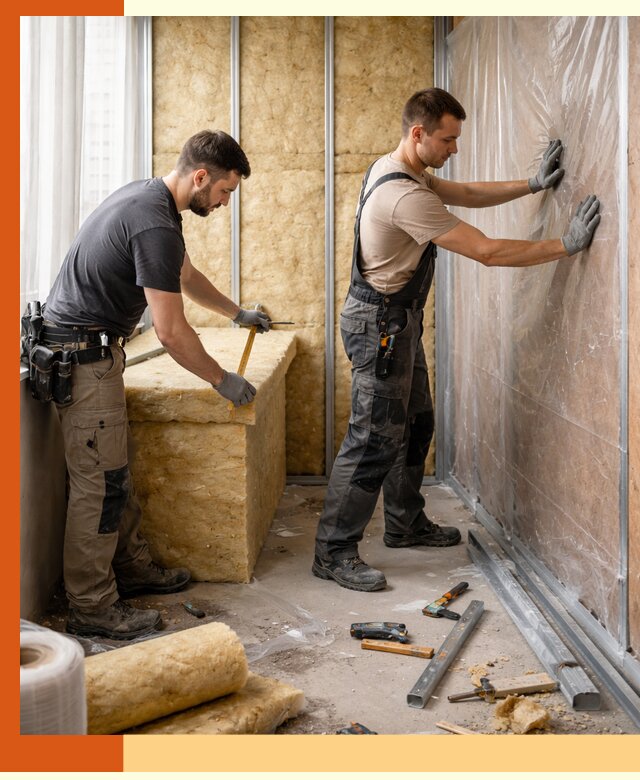 Профессиональное утепление лоджии в Истре эффективно и надежно