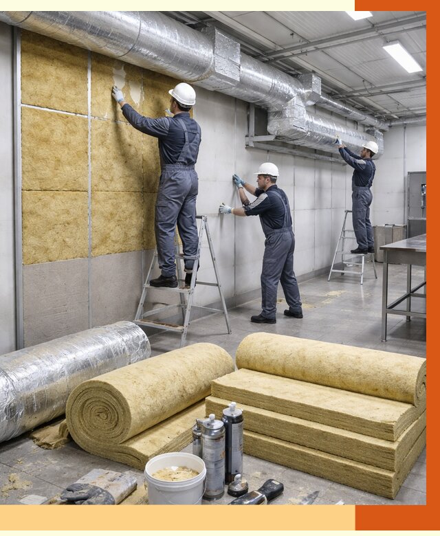 Утепление пищевого цеха в Истре от 12700 руб./м² — комплексно под ключ | ТепломастерСта