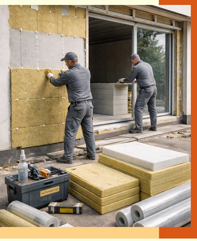 Утепление торгового павильона в Истре от 14732 руб./м² под ключ | ТепломастерСта