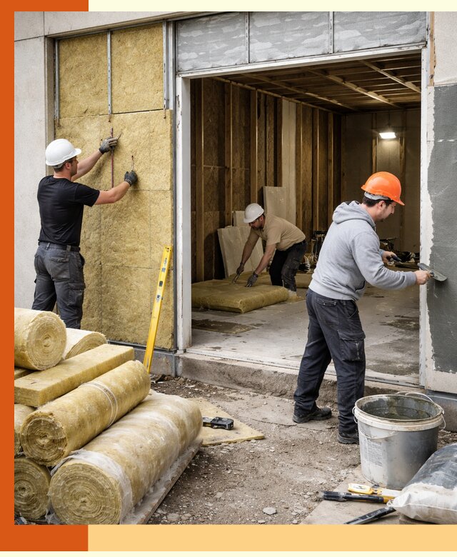 Утепление торгового павильона в Истре — качественно и энергоэффективно