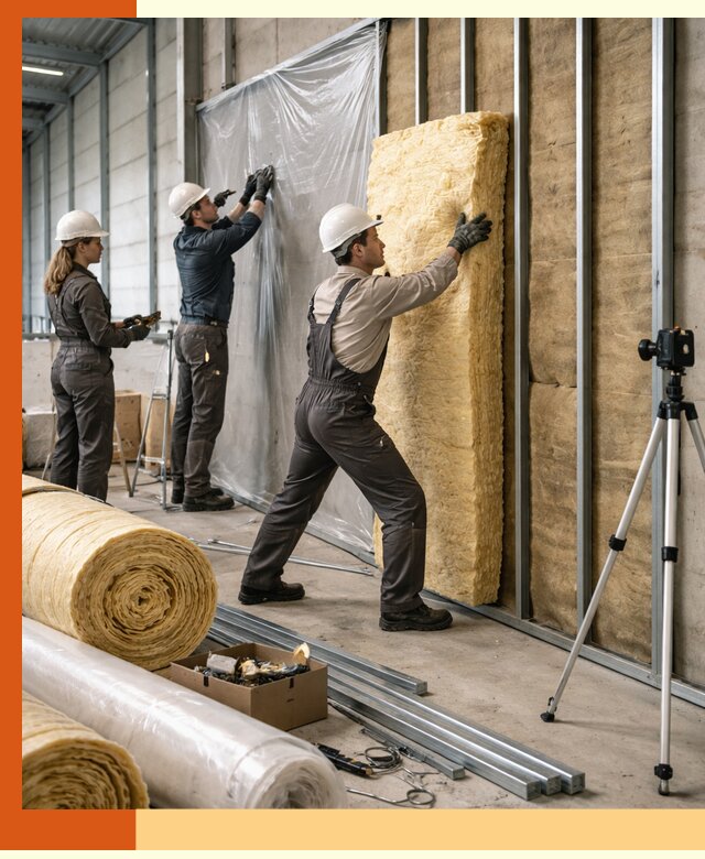 Утепление складского терминала в Истре профессионально и надёжно