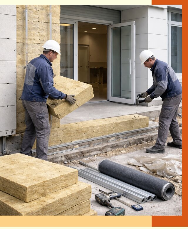 Утепление медицинского центра в Истре под ключ от 12700 руб./м² | ТепломастерСта