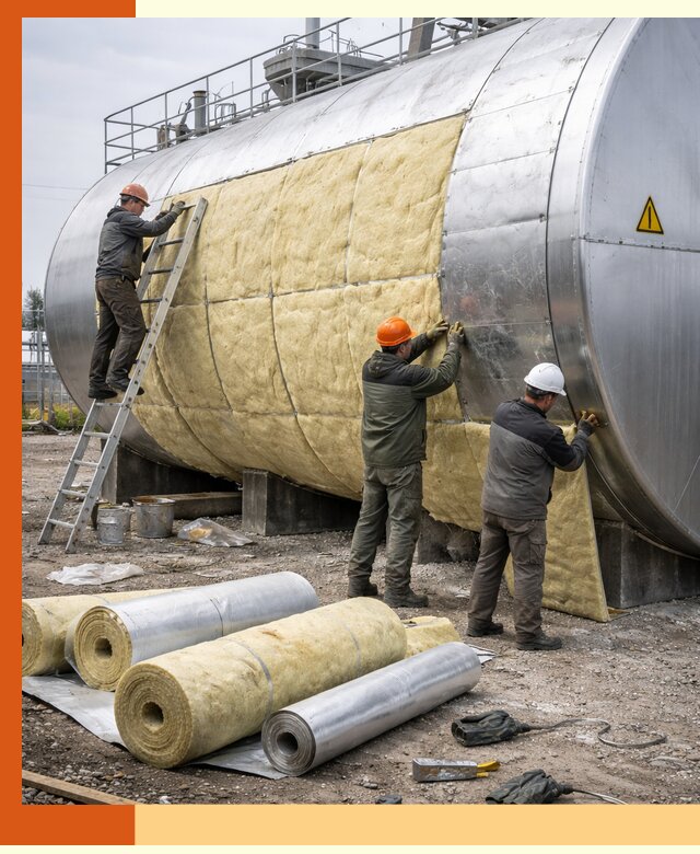 Утепление резервуаров с топливом в Истре надежно и экономично