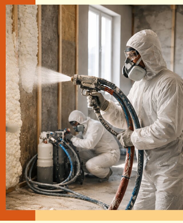 Пенополиуретан напыление для утепления зданий в Истре