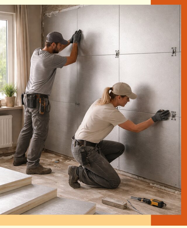 Утепление PIR панелями в Истре от 4267 руб. под ключ | ТепломастерСта