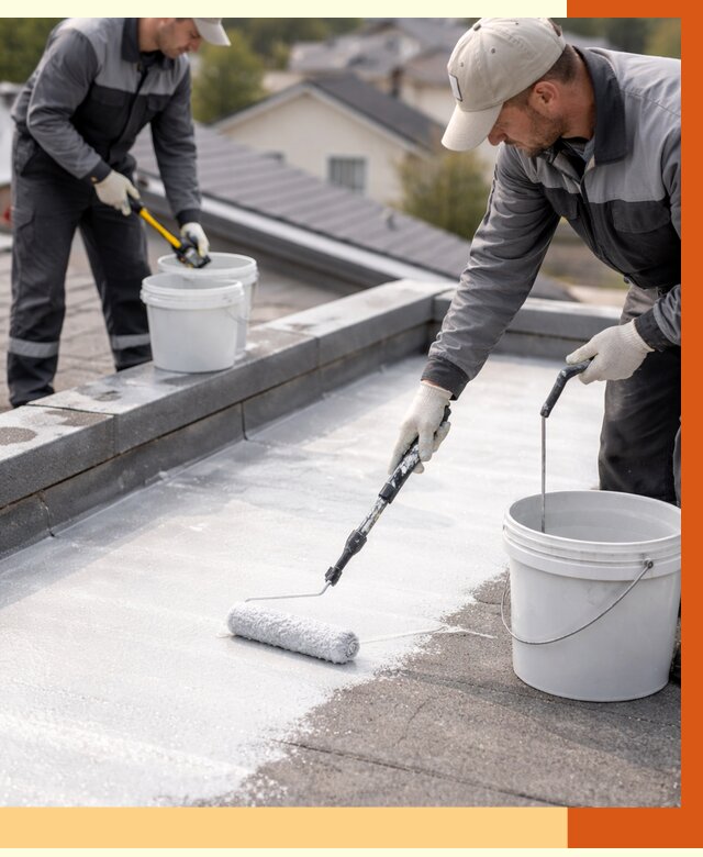 Утепление кровли жидкой теплоизоляцией в Истре от 2184 руб./м2 | ТепломастерСта