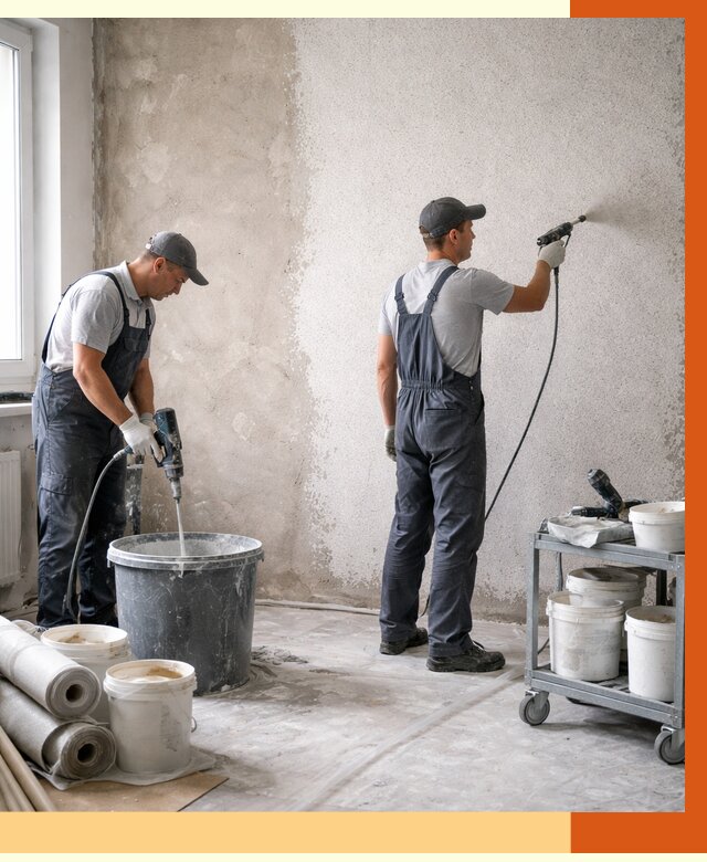 Утепление стен жидкой теплоизоляцией в Истре от 4267 руб/м² | ТепломастерСта