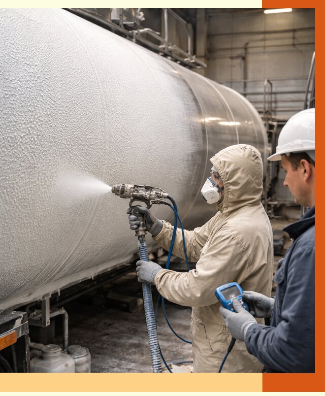 Утепление автоцистерны жидкой теплоизоляцией в Истре от 14732 руб. под ключ | ТепломастерСта