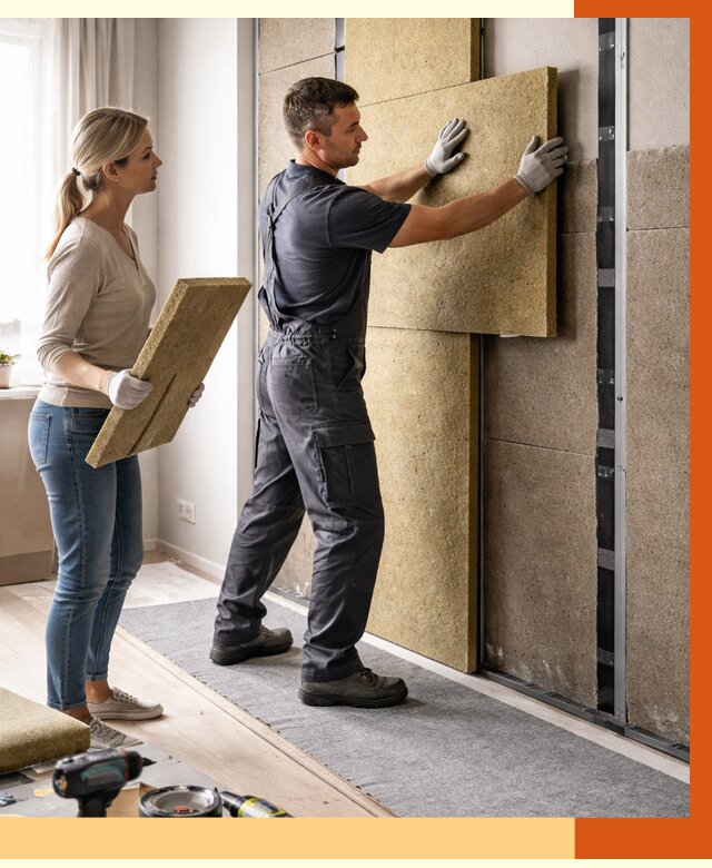 Профессиональная шумоизоляция квартиры в Истре от 7620 руб. за м2 | ТепломастерСта