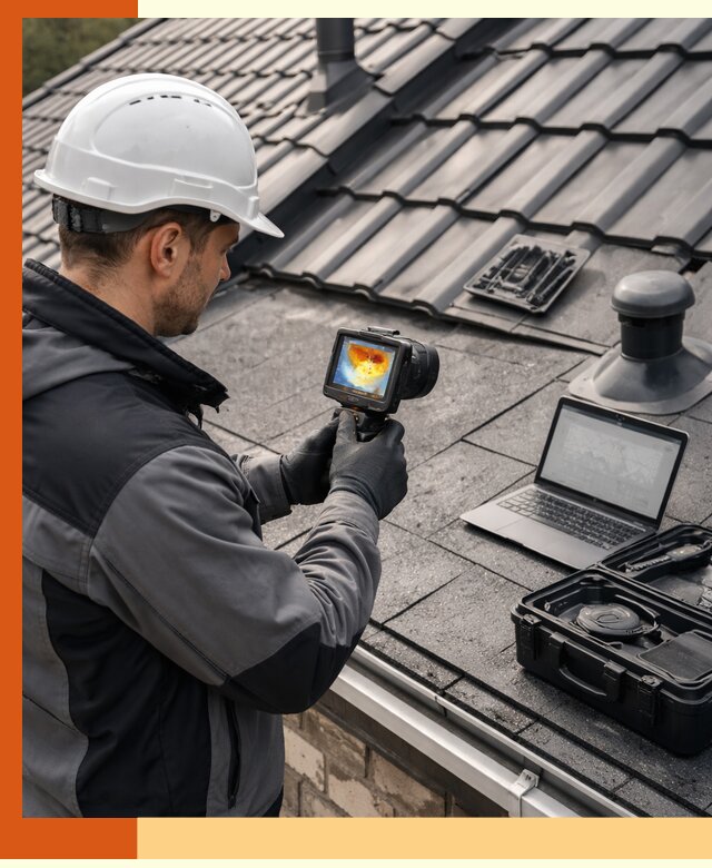 Тепловизионное обследование кровли в Истре для выявления дефектов